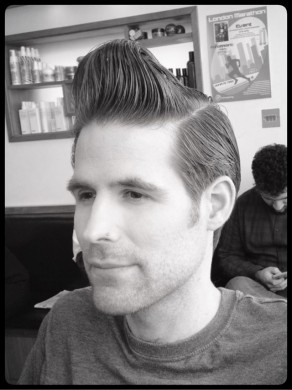 Quiff Styling in Bristol from Barbering@Franco's on Gloucester Road